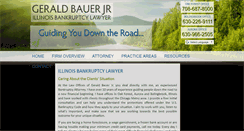 Desktop Screenshot of gbauerlaw.com